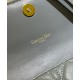 Fake Christian Dior Caro Belt Pouch With Chain Bag Gray Replica Replica Christian Dior Caro Belt Pouch With Chain Bag Gray