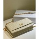 Replica Christian Dior Caro Belt Pouch With Chain Bag Cream Replica Christian Dior Caro Belt Pouch With Chain Bag Cream