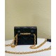 Fake Christian Dior Mini Caro Pouch With Chain Black Replica Replica Christian Dior Mini Caro Pouch With Chain Black