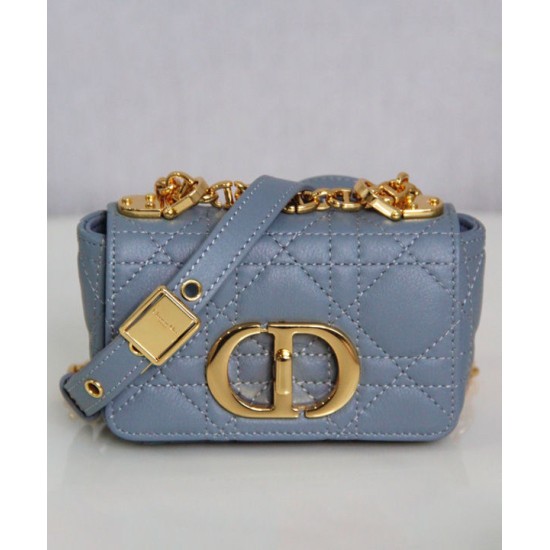 Fake Christian Dior Micro Dior Caro Bag Blue Replica Replica Christian Dior Micro Dior Caro Bag Blue