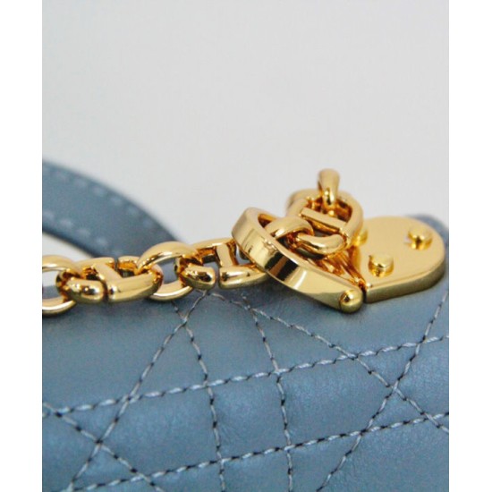 Fake Christian Dior Micro Dior Caro Bag Blue Replica Replica Christian Dior Micro Dior Caro Bag Blue