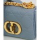 Fake Christian Dior Micro Dior Caro Bag Blue Replica Replica Christian Dior Micro Dior Caro Bag Blue