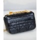Replica Christian Dior Micro Dior Caro Bag Black Replica Christian Dior Micro Dior Caro Bag Black