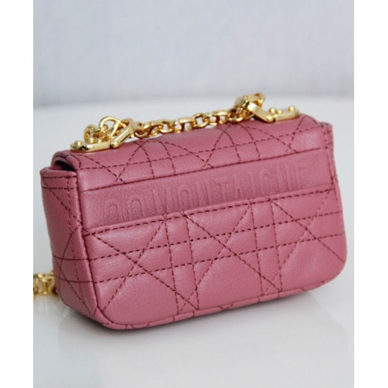 Fake Christian Dior Micro Dior Caro Bag Peachblow Replica Fake Christian Dior Micro Dior Caro Bag Peachblow Replica