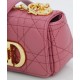 Fake Christian Dior Micro Dior Caro Bag Peachblow Replica Fake Christian Dior Micro Dior Caro Bag Peachblow Replica