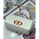 Replica Christian Dior Medium Dioramour Dior Caro Bag White Fake Christian Dior Medium Dioramour Dior Caro Bag White Replica