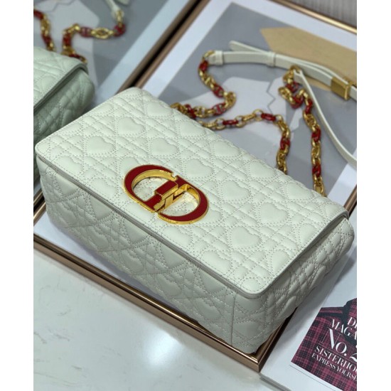 Replica Christian Dior Medium Dioramour Dior Caro Bag White Fake Christian Dior Medium Dioramour Dior Caro Bag White Replica