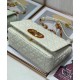 Replica Christian Dior Medium Dioramour Dior Caro Bag White Fake Christian Dior Medium Dioramour Dior Caro Bag White Replica