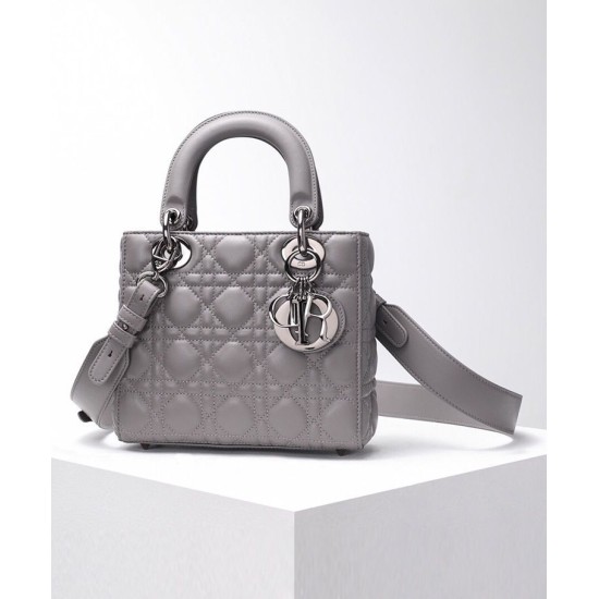 Replica Christian Dior Lady Dior My Abcdior Bag Gray Replica Christian Dior Lady Dior My Abcdior Bag Gray