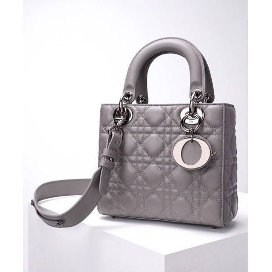 Replica Christian Dior Lady Dior My Abcdior Bag Gray Replica Christian Dior Lady Dior My Abcdior Bag Gray