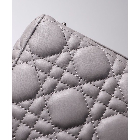 Replica Christian Dior Lady Dior My Abcdior Bag Gray Replica Christian Dior Lady Dior My Abcdior Bag Gray
