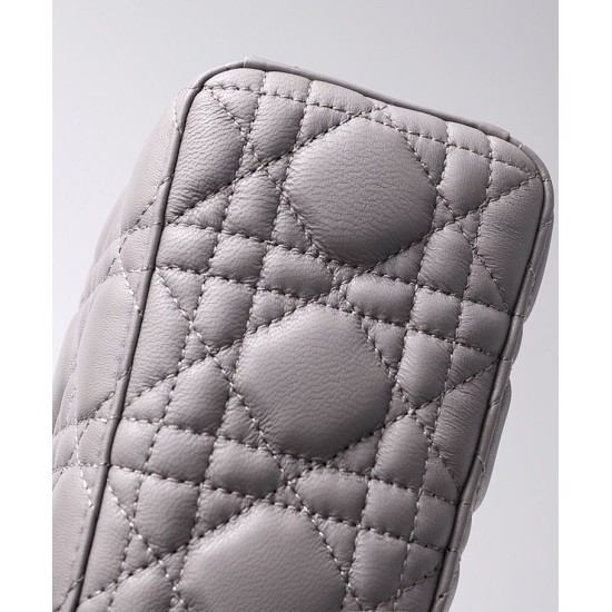 Replica Christian Dior Lady Dior My Abcdior Bag Gray Replica Christian Dior Lady Dior My Abcdior Bag Gray