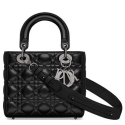 Replica Christian Dior Lady Dior My Abcdior Bag Black