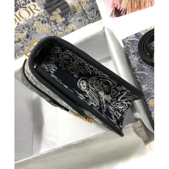 Replica Christian Dior 30 Montaigne Bag Dark Blue Replica Christian Dior 30 Montaigne Bag Dark Blue