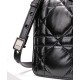Replica Christian Dior Medium Dior Caro Bag Black Replica Christian Dior Medium Dior Caro Bag Black