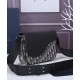 Replica Christian Dior Mini Saddle Messenger Bag Dark Blue Fake Christian Dior Mini Saddle Messenger Bag Dark Blue Replica