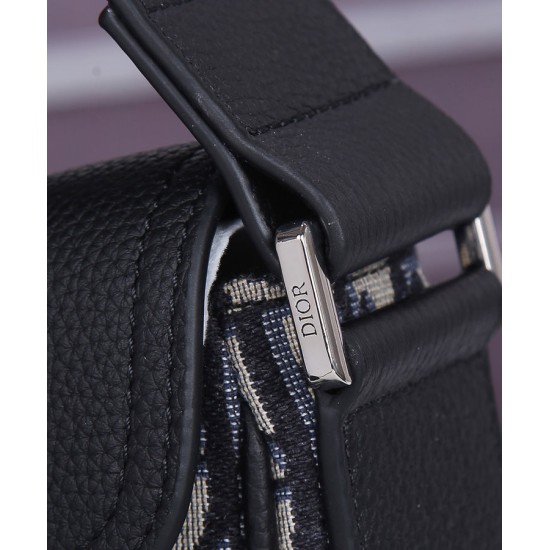 Replica Christian Dior Mini Saddle Messenger Bag Dark Blue Fake Christian Dior Mini Saddle Messenger Bag Dark Blue Replica