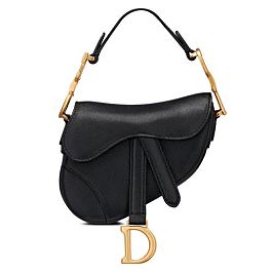 Fake Christian Dior Micro Saddle Bag Black Replica Fake Christian Dior Micro Saddle Bag Black Replica