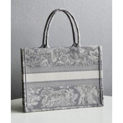 Replica Christian Dior Small Dior Book Tote Gray Fake Christian Dior Small Dior Book Tote Gray Replica