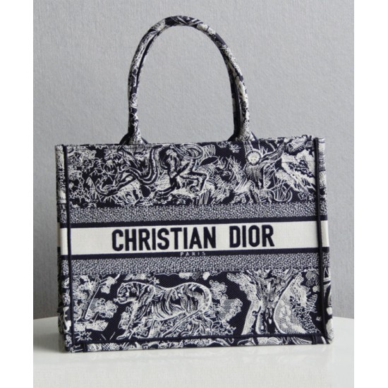 Replica Christian Dior Small Dior Book Tote Black Fake Christian Dior Small Dior Book Tote Black Replica