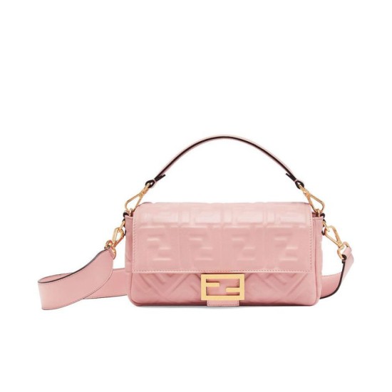 Replica Baguette Leather Bag 8BR600 Pink