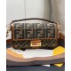 Replica Baguette FF Canvas Bag 8BR600 Coffee Replica Baguette FF Canvas Bag 8BR600 Coffee