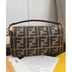 Replica Baguette FF Canvas Bag 8BR600 Coffee Replica Baguette FF Canvas Bag 8BR600 Coffee