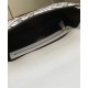 Fake Nappa Leather FF Print Bag Black Replica Replica Nappa Leather FF Print Bag Black