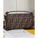 Replica Mini Baguette Fabric Bag 8BS0171 Coffee Fake Mini Baguette Fabric Bag 8BS0171 Coffee Replica