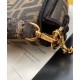 Replica Mini Baguette Fabric Bag 8BS0171 Coffee Fake Mini Baguette Fabric Bag 8BS0171 Coffee Replica
