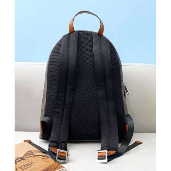 Replica Fabric Backpack 7VZ042 Coffee Replica Fabric Backpack 7VZ042 Coffee