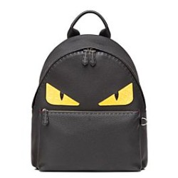 Replica Bag Bugs Leather Backpack Black