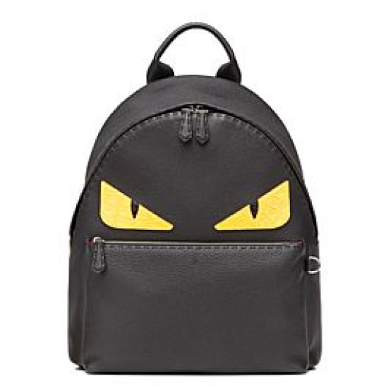 Replica Bag Bugs Leather Backpack Black
