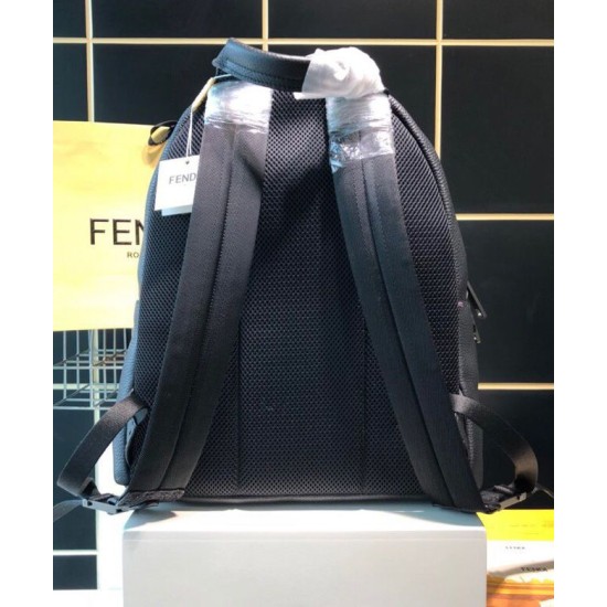 Replica Bag Bugs Leather Backpack Black