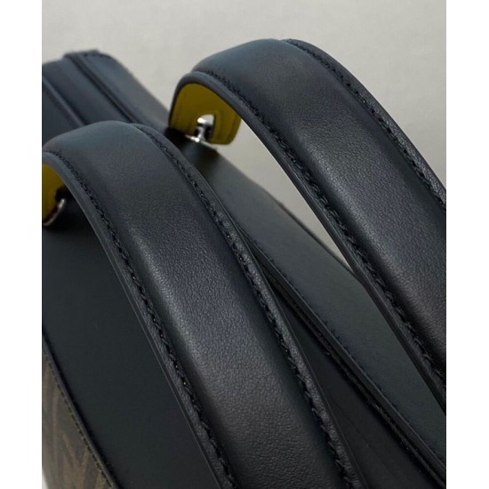 Replica By The Way Briefcase Bag 7VA458 Black Replica By The Way Briefcase Bag 7VA458 Black