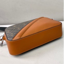 Fake Camera Case Fabric Bag 7M0286 Coffee Replica