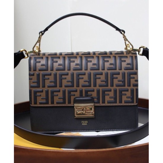 Replica Kan I Leather Bag 8BT315 Coffee Replica Kan I Leather Bag 8BT315 Coffee
