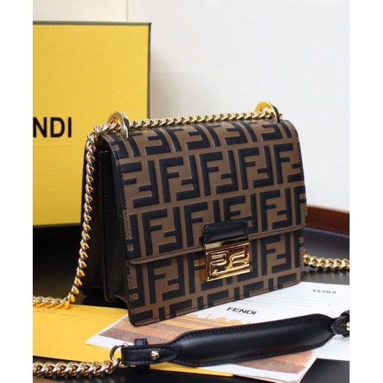 Fake Kan I Small Leather Bag 8M0417 Coffee Replica Fake Kan I Small Leather Bag 8M0417 Coffee Replica