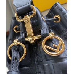 Replica Mon Tresor Leather Mini Bag 8BS010 Black