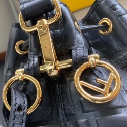 Replica Mon Tresor Leather Mini Bag 8BS010 Black
