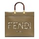 Replica Sunshine Medium Leather And Elaphe Shopper 8BH386 Khaki Replica Sunshine Medium Leather And Elaphe Shopper 8BH386 Khaki