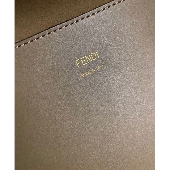Replica Sunshine Medium Leather And Elaphe Shopper 8BH386 Khaki Replica Sunshine Medium Leather And Elaphe Shopper 8BH386 Khaki