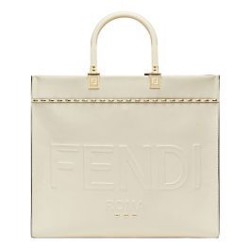 Replica Sunshine Medium Leather Shopper 8BH386 Cream