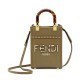 Replica Mini Sunshine Shopper Leather And Elaphe Bag 8BS051 Khaki Replica Mini Sunshine Shopper Leather And Elaphe Bag 8BS051 Khaki