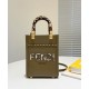 Replica Mini Sunshine Shopper Leather And Elaphe Bag 8BS051 Khaki Replica Mini Sunshine Shopper Leather And Elaphe Bag 8BS051 Khaki