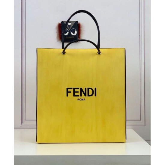 Replica Pack Medium Shopping Bag 7VA513 Yellow