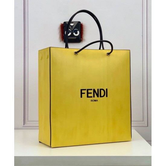 Replica Pack Medium Shopping Bag 7VA513 Yellow