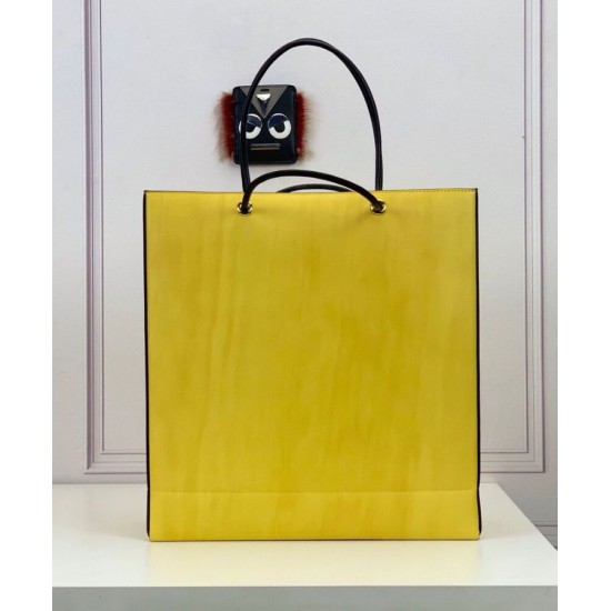 Replica Pack Medium Shopping Bag 7VA513 Yellow