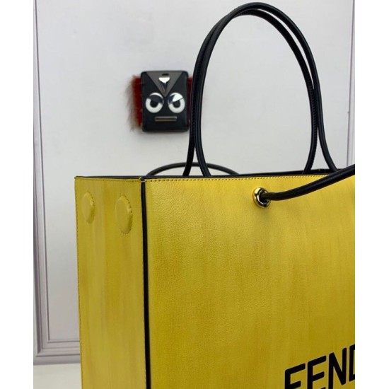 Replica Pack Medium Shopping Bag 7VA513 Yellow