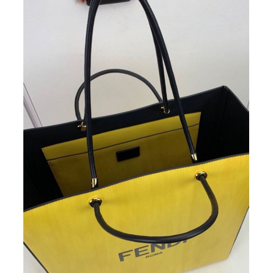 Replica Pack Medium Shopping Bag 7VA513 Yellow